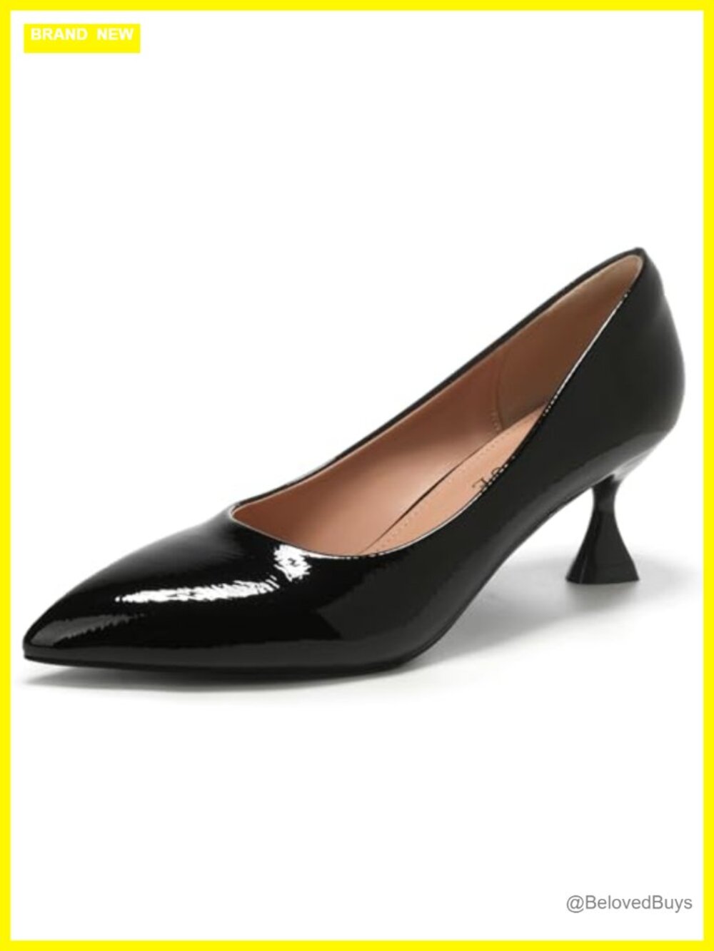 Women's Pumps Kitten Heels 2.5 Inch Pointed Toe Memory Foam Dress Shoes